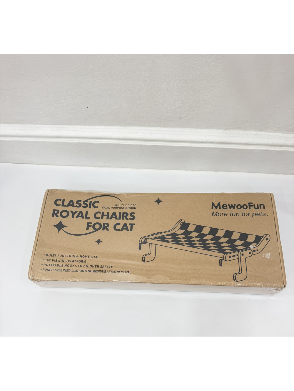 MewooFun Adjustable Cat Window Perch Viewing Sunbathing Platform